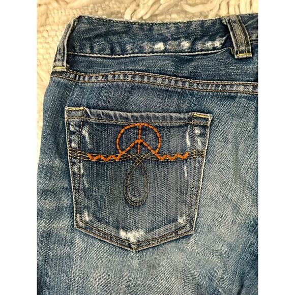 Vintage Embroidered bootcut Lucky Jeans size 29 - Picture 9 of 15